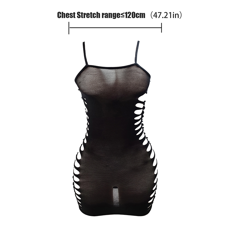 1PC Women Sexy Fishnet Beach C - Cover Up Kaftan ulasan dan harga
