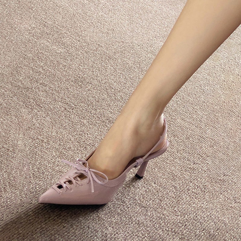 European-style Pointed-toe, Sl - Sandal Strappy Heeled ulasan dan harga
