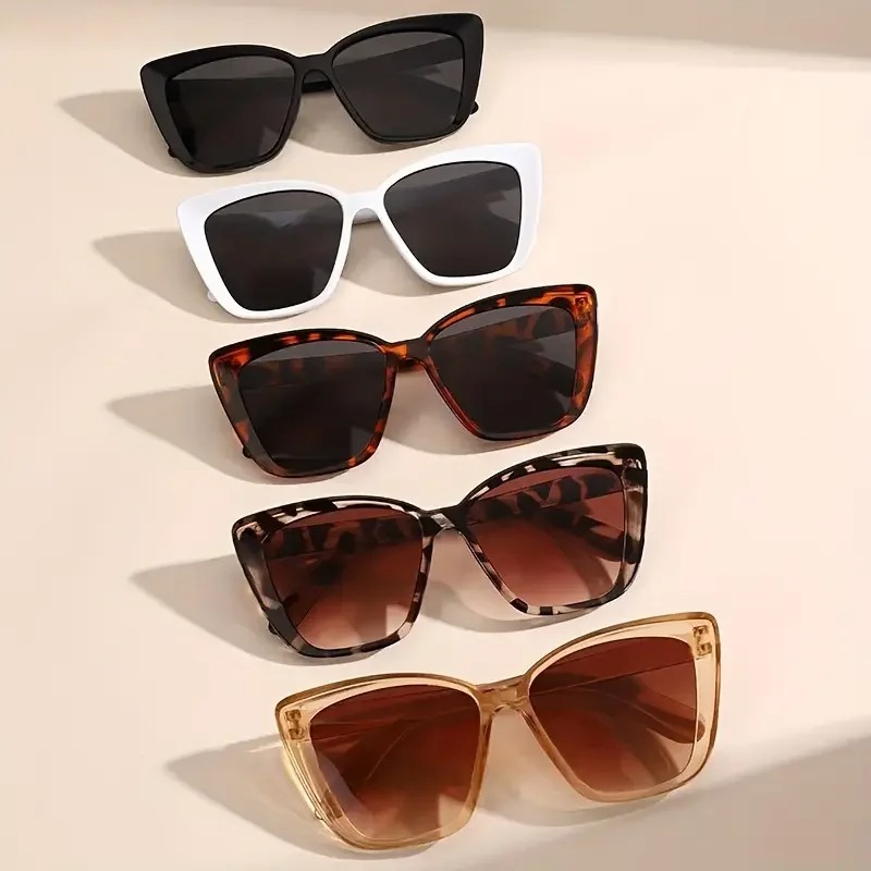 5 Pcs Women's Vintage Cat-Eye  - Sunglasses Cat Eye ulasan dan harga
