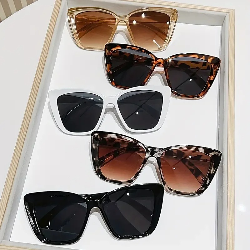 5 Pcs Women's Vintage Cat-Eye  - Sunglasses Cat Eye ulasan dan harga