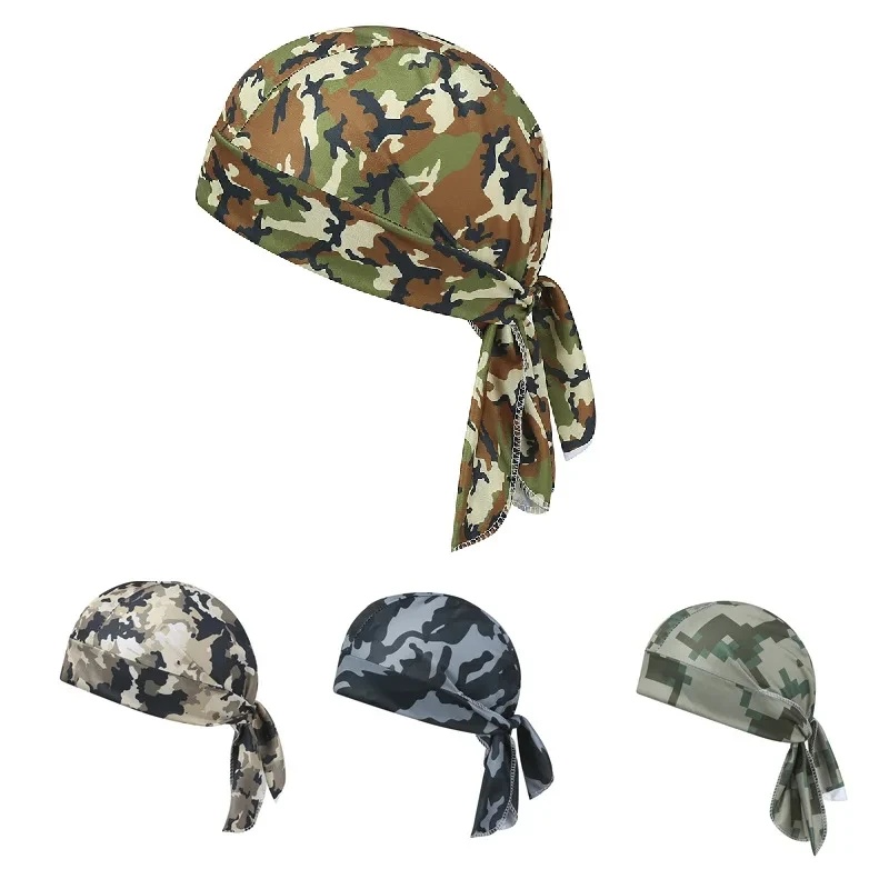 Camouflage Headband Bandana Ha - Headband Summer Knit ulasan dan harga